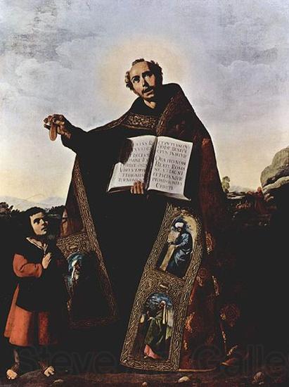 Francisco de Zurbaran Hl. Romanus und Hl. Barulas von Antiochien Norge oil painting art